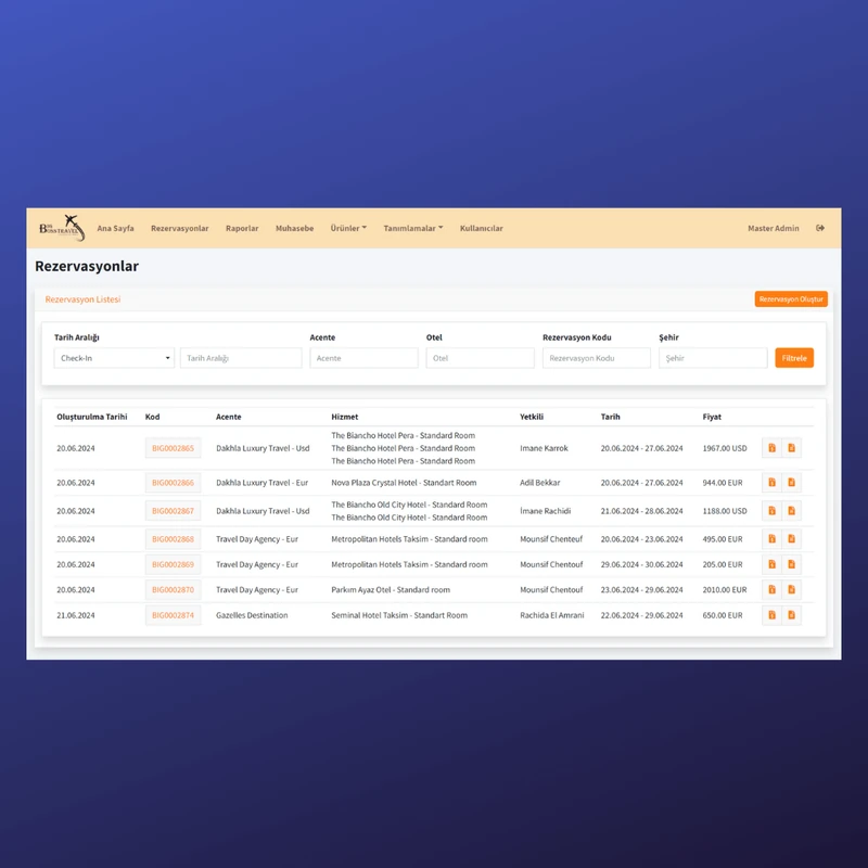Bigboss Travel Agency Software