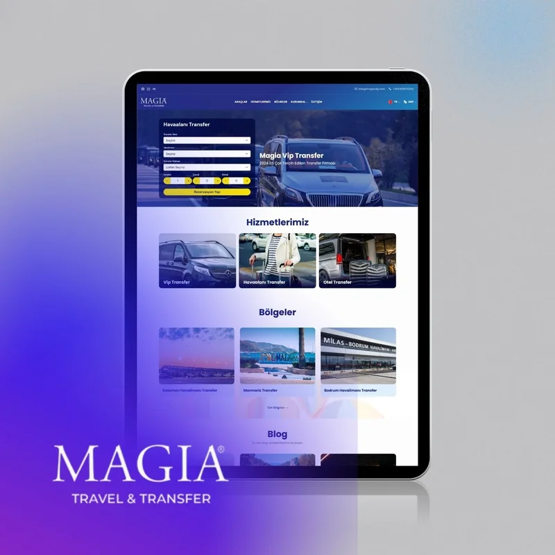 Magiavip Airport Transfer Software